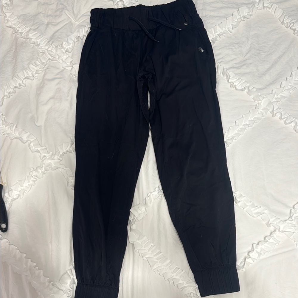Black North Face Joggers